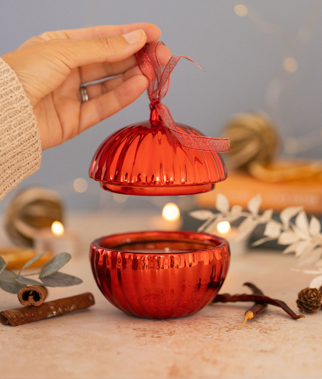 Christmas Bauble Candle