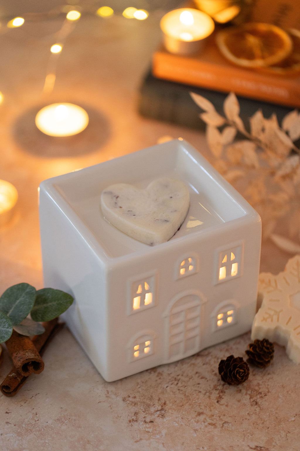 Ceramic Large House Wax Burner