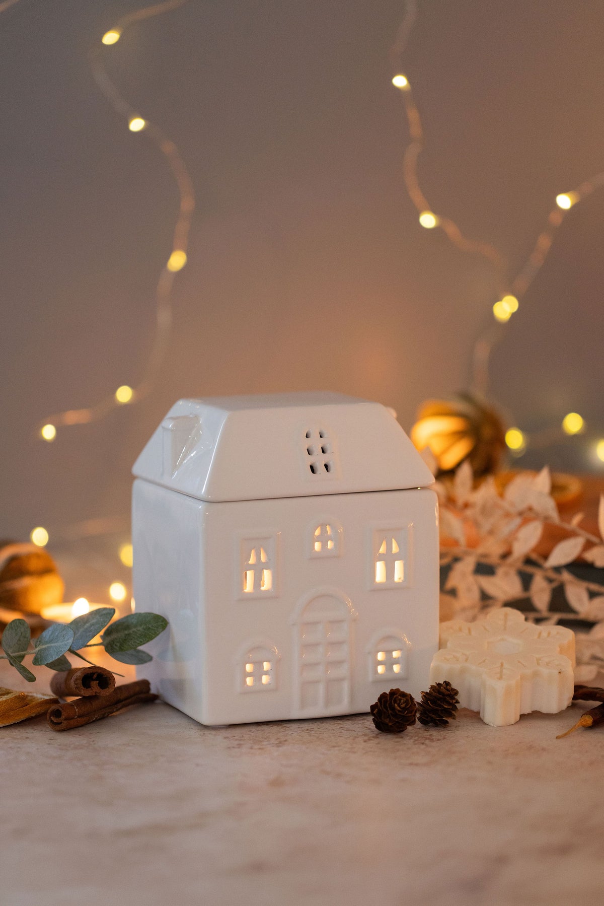 Ceramic Large House Wax Burner