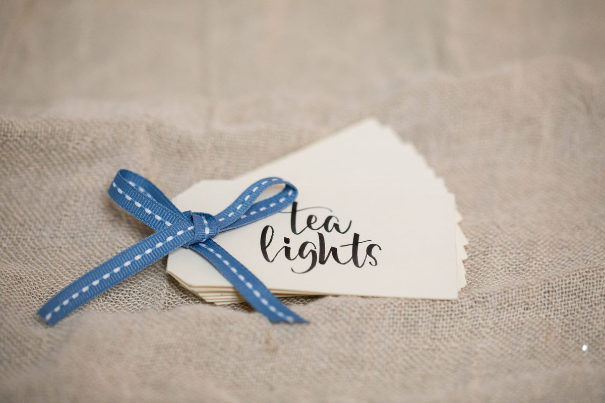 Unscented Posh Soy Tealights (x6 per pack)